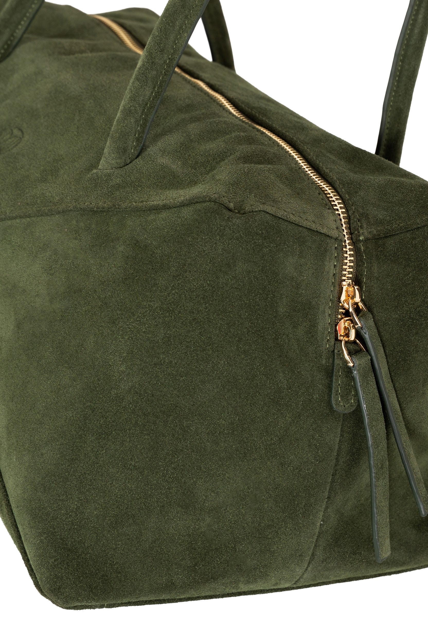 SCULP Bag suede green