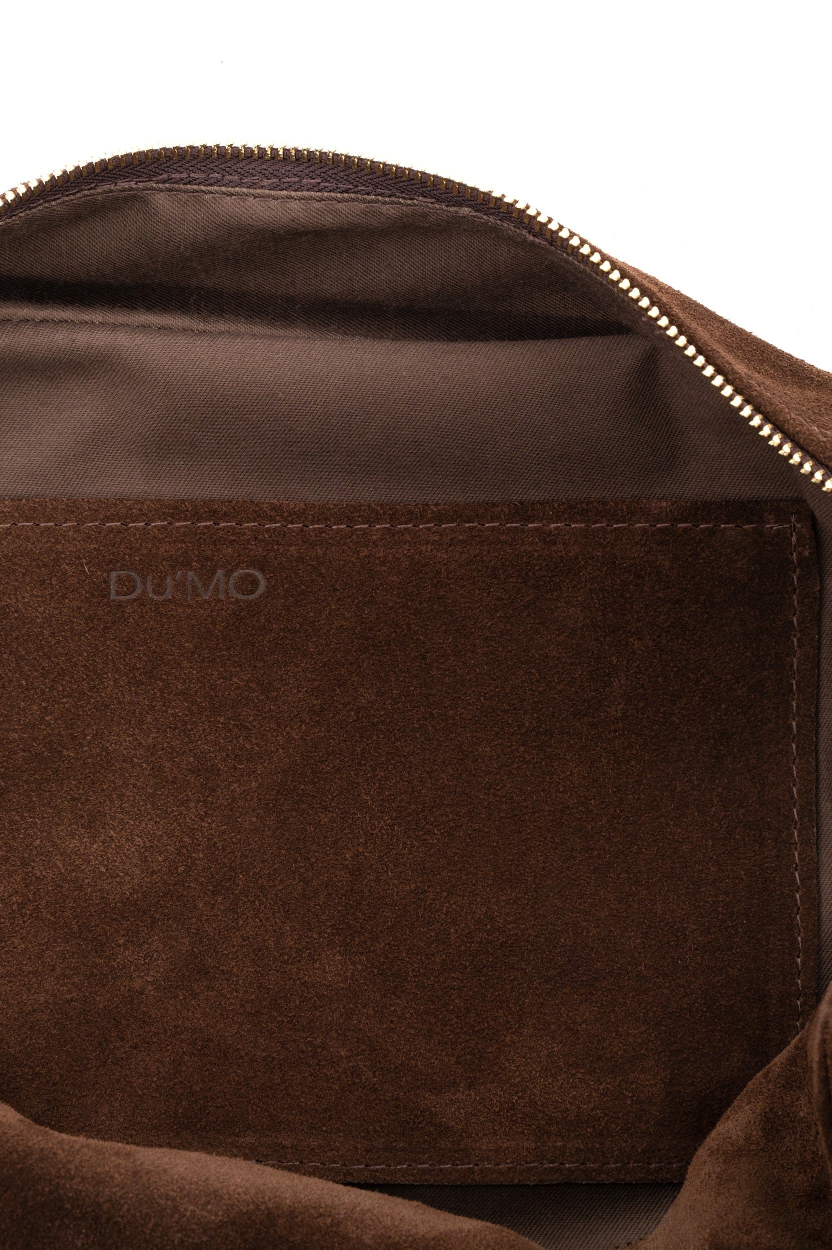 SCULP Bag suede chocolate
