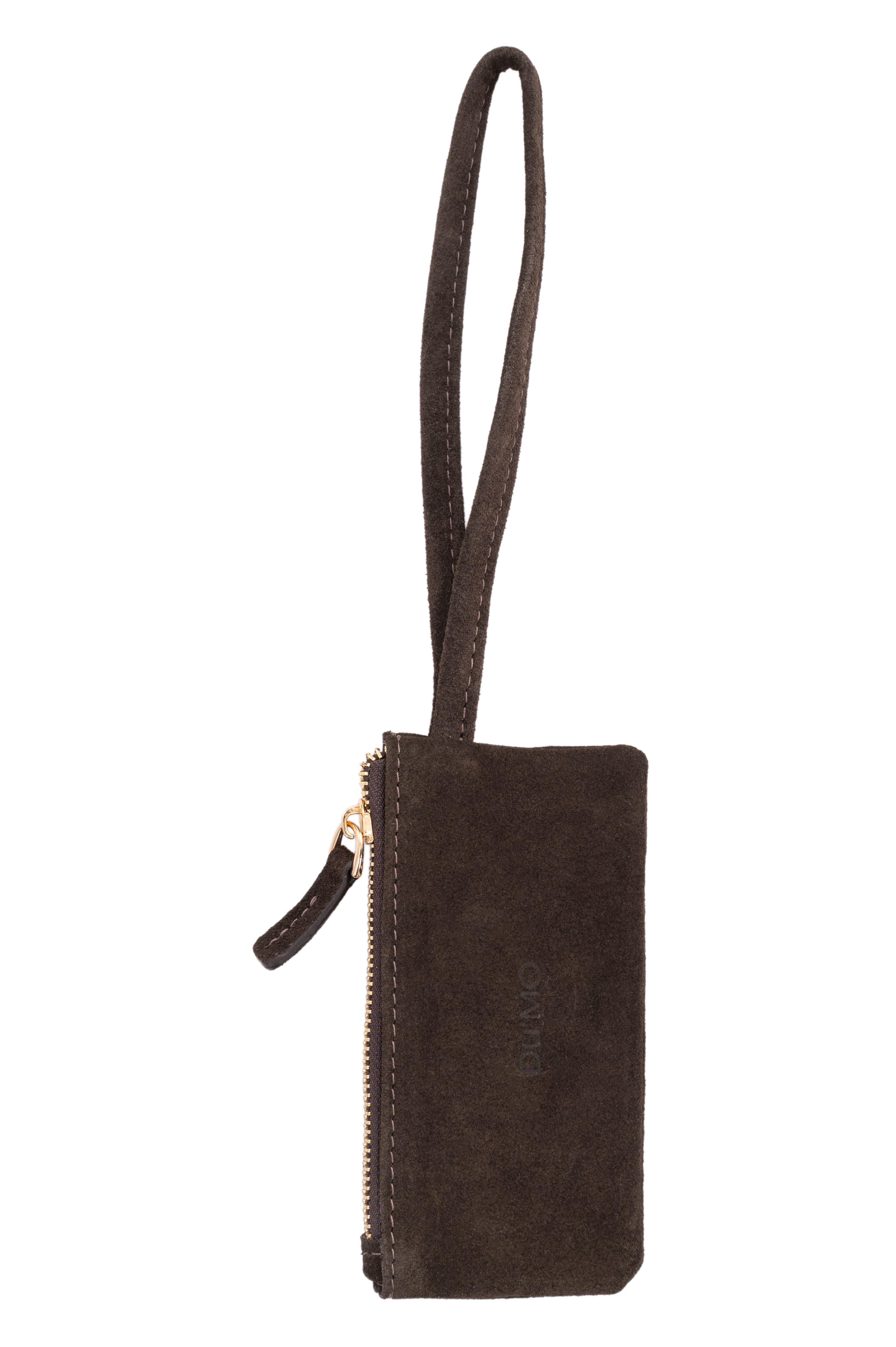 Key holder suede brown